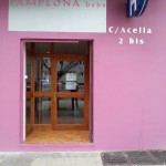 Fachada Albergue Pamplona