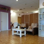 Recepcion Interior Albergue Pamplona